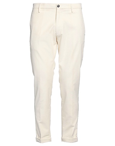 LIU •JO MAN Pantalone Panna 98% Cotone, 2% Elastan