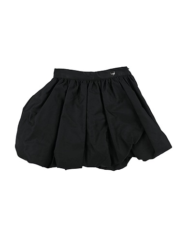 MONNALISA Юбка Чёрный 100% Полиэстер, Полиамид