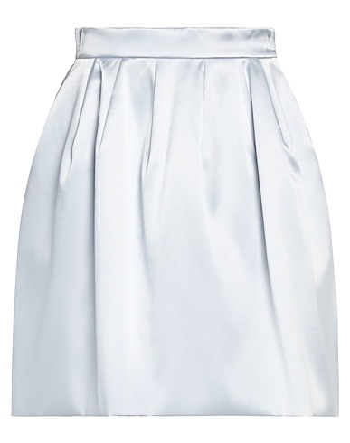 ERMANNO SCERVINO Minigonna Celeste 94% Seta, 6% Elastan