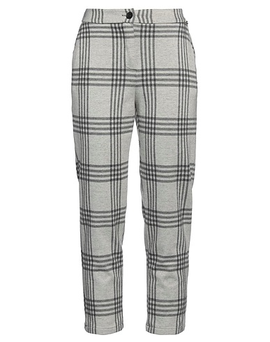 SOUVENIR Casual trouser Light grey 52% Polyester, 46% Viscose, 2% Elastane