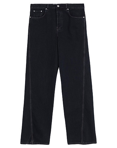 LANVIN Denim trousers Blue 100% Cotton
