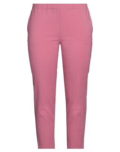 KATIA GIANNINI Casual pants Pink 55% Polyacrylic, 43% Virgin Wool, 2% Elastane