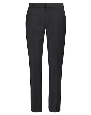 GREY DANIELE ALESSANDRINI Pantalone Nero 55% Lana, 41% Poliestere, 4% Elastan