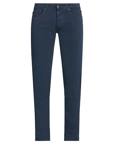 LIU •JO MAN Jambe droite Bleu nuit 98% Coton, 2% Élasthanne