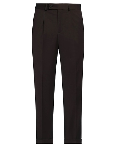 CARUSO Pantalone Testa di moro 99% Lana, 1% Elastan