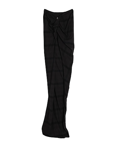 RICK OWENS Maxi Skirts Lead 100% Cotton