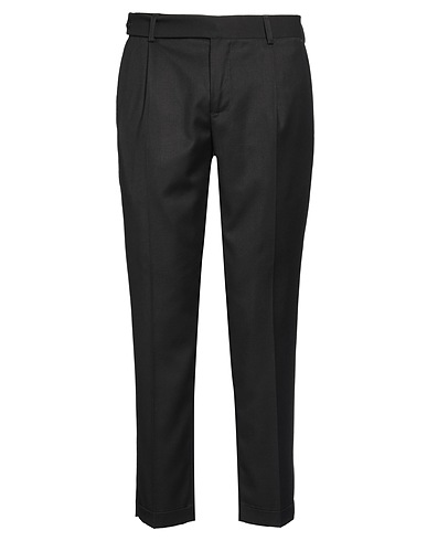 GREY DANIELE ALESSANDRINI Casual trouser 63% Polyester, 34% Viscose, 3% Elastane