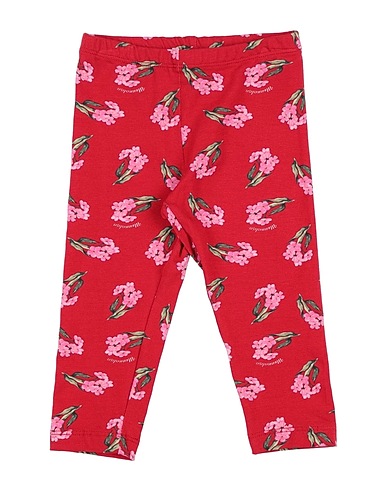 MONNALISA Leggings Red 93% Cotton, 7% Elastane