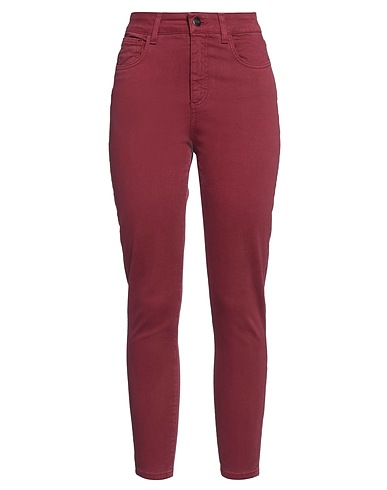 JIJIL Pantalon en jean Bordeaux 97% Coton, 3% Élasthanne