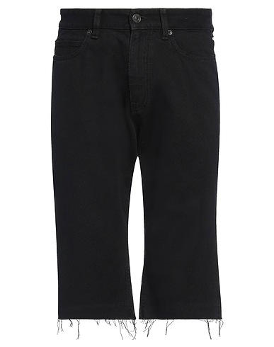 BALENCIAGA Denim shorts Black 100% Cotton
