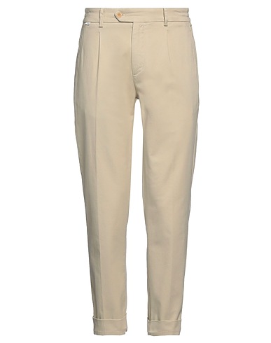 04651/A TRIP IN A BAG Pantalone Beige 98% Cotone, 2% Elastan