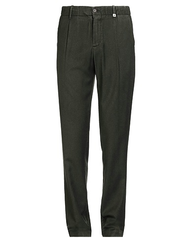 MYTHS Pantalone Verde militare 100% Lana Vergine