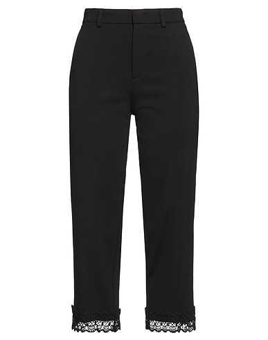 TWINSET パンツ ブラック レーヨン 68% / ナイロン 27% / ポリウレタン 5% / ポリエステル