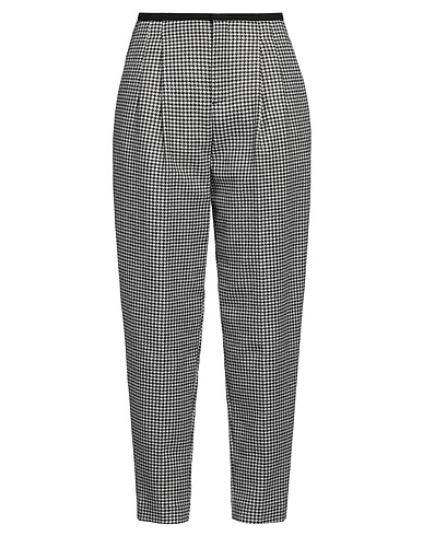 TWINSET Casual trouser Black 60% Wool, 27% Polyamide, 9% Polyester, 4% Other Fibres