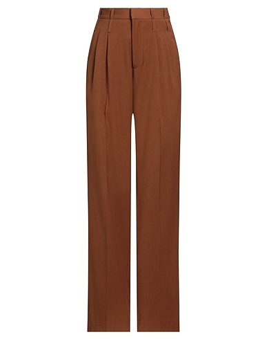 ANIYE BY Casual trouser Camel 63% Polyester, 34% Viscose, 3% Elastane
