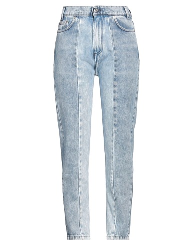 ICEBERG Denim trousers Blue 100% Cotton
