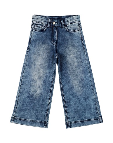 MONNALISA Pantaloni jeans Blu 89% Cotone, 10% Poliestere, 1% Elastan