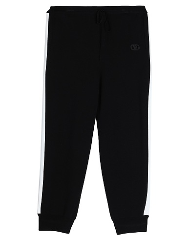 VALENTINO GARAVANI Casual trouser Black 83% Viscose, 17% Polyester