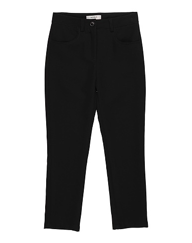 VICOLO Casual trouser Black 89% Polyester, 11% Elastane