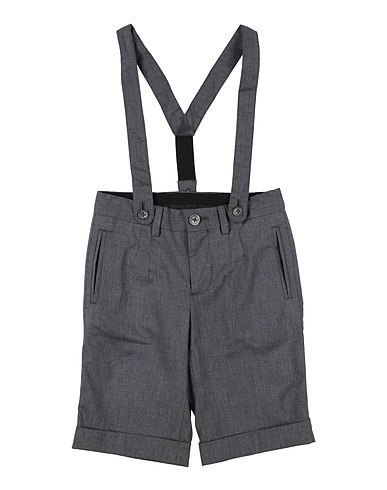 DOLCE&GABBANA Shorts et Bermudas 100% Coton, Cuir de bovin