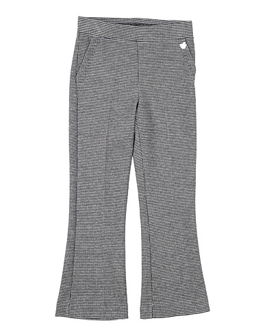 MONNALISA Pantalon Noir 56% Coton, 36% Polyester, 6% Polyamide, 2% Élasthanne