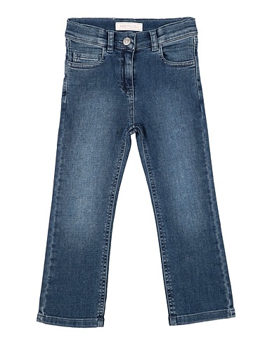 MONNALISA Denim pants Blue 98% Cotton, 2% Elastane