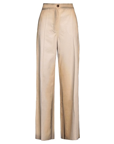AVIÙ Casual trouser Beige 50% Polyurethane, 50% Viscose