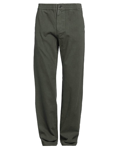A.P.C. Pantalone Verde militare 100% Cotone
