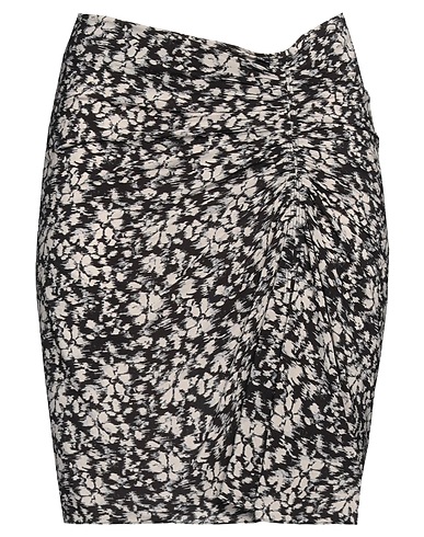 MARANT ÉTOILE Minigonna Nero 100% Viscosa