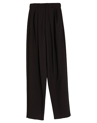 SPORTMAX Casual pants Charcoal 97% Virgin Wool, 3% Elastane