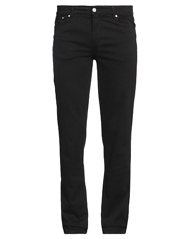 TRUSSARDI Pantalone Nero 97% Cotone, 3% Elastan