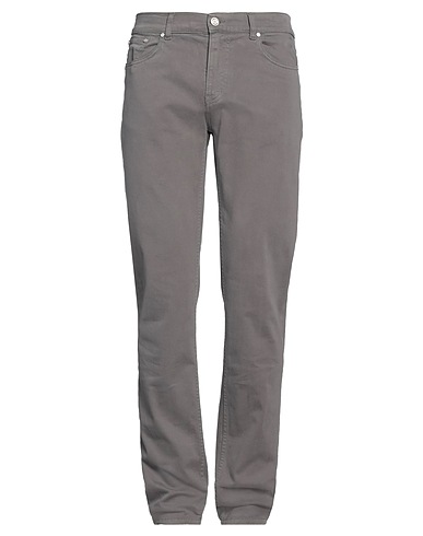 TRUSSARDI Pantalone Grigio 97% Cotone, 3% Elastan