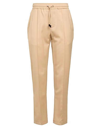 ISAIA Casual trouser Beige 100% Wool