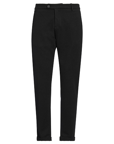 STILOSOPHY Casual pants Black 99% Polyester, 1% Elastane