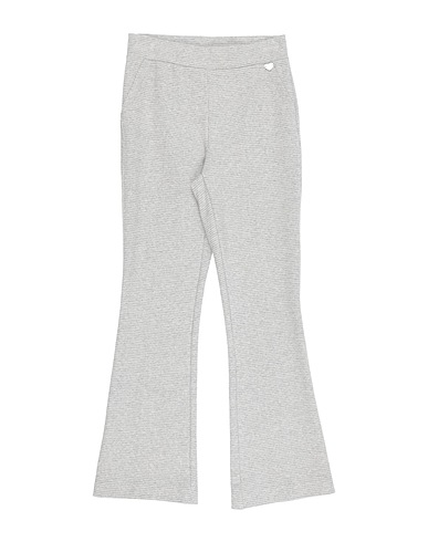 MONNALISA Casual pants Light grey 56% Cotton, 36% Polyester, 6% Polyamide, 2% Elastane