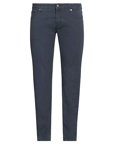 INCOTEX Casual trouser Midnight blue 96% Cotton, 4% Elastane
