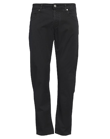 INCOTEX Pantalone Nero 96% Cotone, 4% Elastan