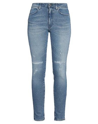 DONDUP Denim trousers Blue 99% Cotton, 1% Elastane