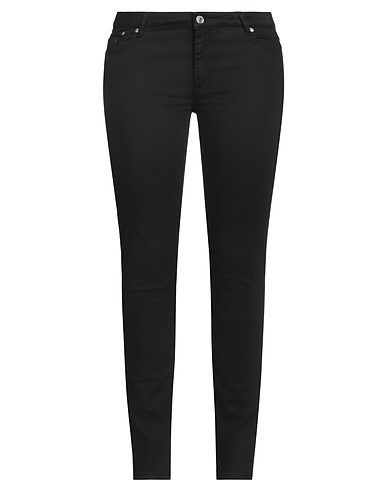 TRUSSARDI Casual pants Black 73% Cotton, 19% Lyocell, 5% Elastomultiester, 3% Elastane
