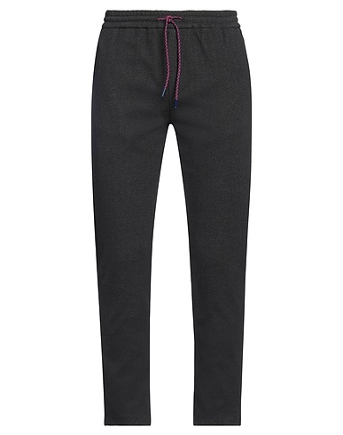 FRED MELLO Pantalone Antracite 52% Poliestere, 43% Cotone, 5% Altre Fibre