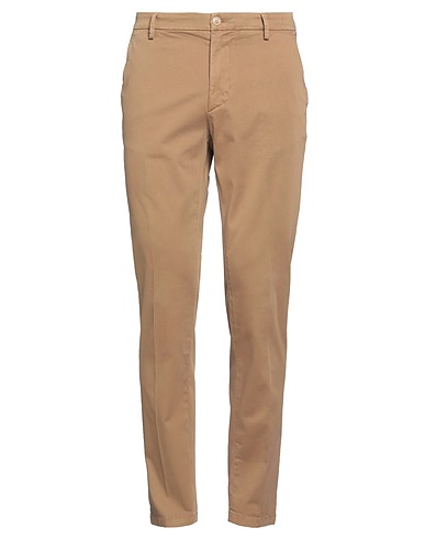 TRUSSARDI Casual pants Khaki 98% Cotton, 2% Elastane