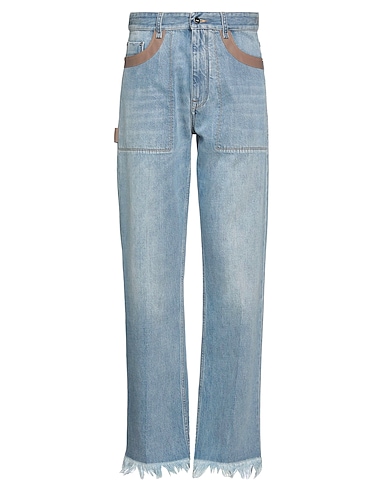 FENDI Denim pants Blue 100% Cotton