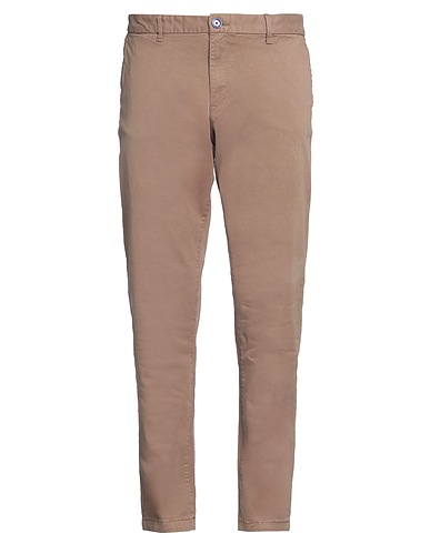 FRED MELLO Casual trouser Grey 98% Cotton, 2% Elastane