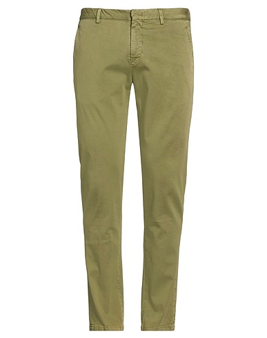PT Torino Casual trouser Sage green 98% Cotton, 2% Elastane