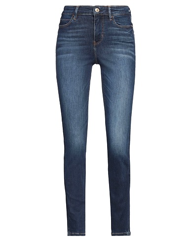 GUESS Denim trousers Blue 92% Cotton, 6% Elastomultiester, 2% Elastane