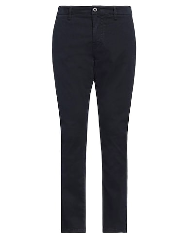 GUESS Casual trouser Navy blue 97% Cotton, 3% Elastane