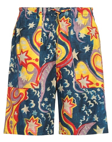 MARNI x NO VACANCY INN Shorts & Bermuda Blu navy 100% Cotone