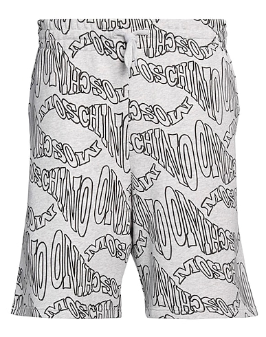 MOSCHINO Pantalone felpa Grigio chiaro 100% Cotone