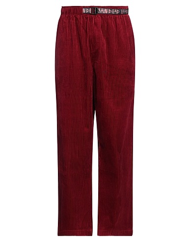 BRAIN DEAD Casual trouser Burgundy 100% Cotton