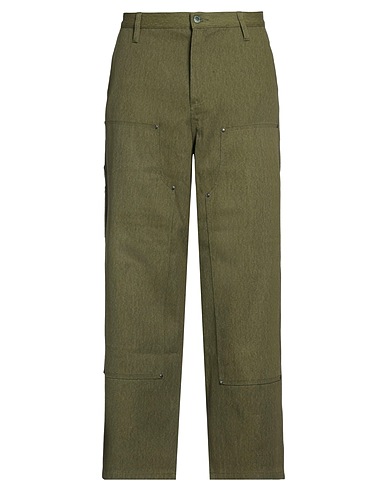 BRAIN DEAD Denim pants Military green 100% Cotton